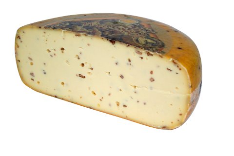 Walnüsse Käse | Premium Qualität | Halber Käse - 4,2 kilo von Holländisch Gouda Käse