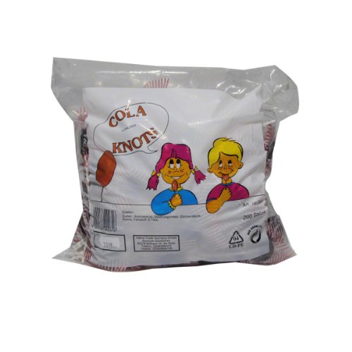 Cola Knots Lutscher Lolly 200 Stück Cola Knots Lutscher Lolly 200 Stück von Holland Foodz GmbH&Co.KG