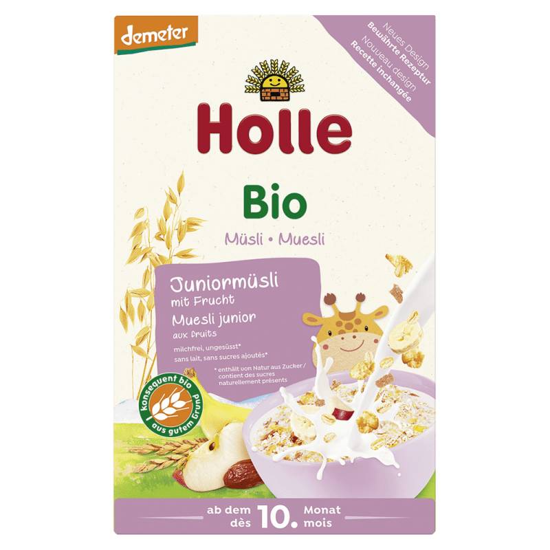 Bio Juniormüsli Mehrkorn mit Frucht, 250g von Holle