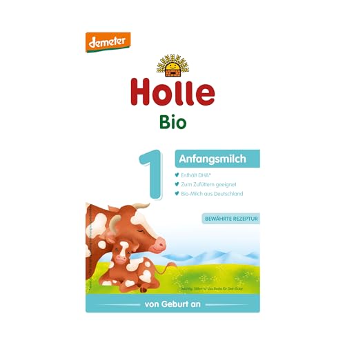 HOLLE BABYFOOD: Bio Anfangsmilch - 1 im Karton (5x400g=2000g) von Holle