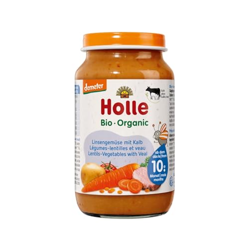 Holle Babyfood Linsengemüse mit Kalb 220g von Holle