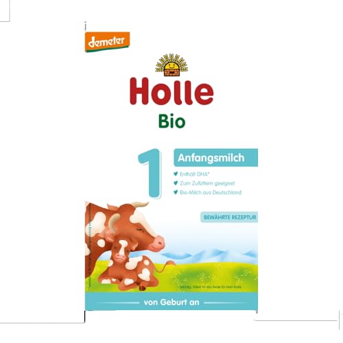 Holle - Bio-Anfangsmilch 1 - 0,4 kg - 6er Pack von Holle