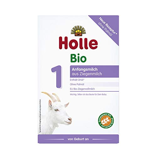 Holle - Bio-Anfangsmilch 1 aus Ziegenmilch - 0,4 kg - 6er Pack von Holle