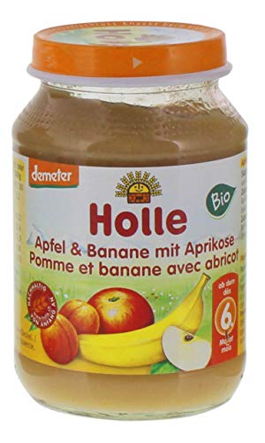 Holle Bio Apfel & Banane mit Aprikose (1 x 190 gr) von Holle