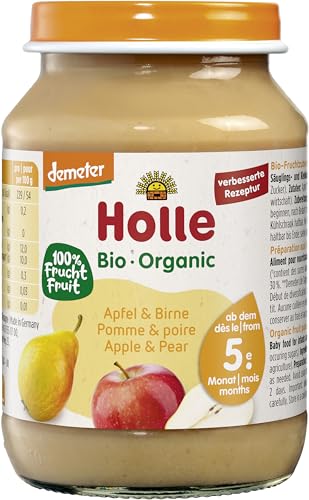 Holle Bio Apfel & Birne (2 x 190 gr) von Holle