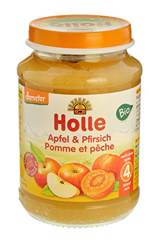 Holle Bio Apfel & Pfirsich (1 x 190 gr) von Holle