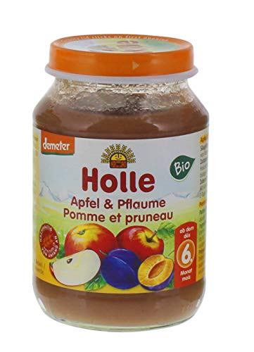 Holle Bio Apfel & Pflaume (1 x 190 gr) von Holle