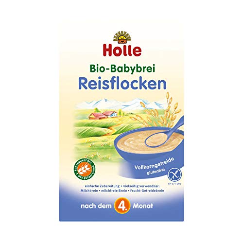 Holle Bio-Babybrei Reisflocken (2 x 250 gr) von Holle