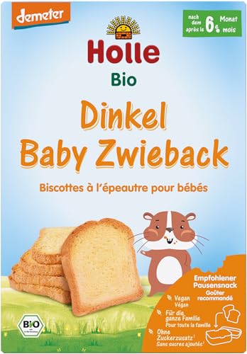Holle Bio-Babyzwieback Dinkel (2 x 200 gr) von Holle
