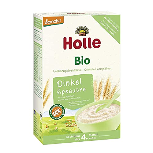 Holle Bio-Vollkorngetreidebrei Dinkel (2 x 250 gr) von Holle