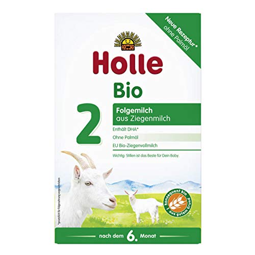 Holle - Bio-Folgemilch 2 aus Ziegenmilch - 0,4 kg - 6er Pack von Holle