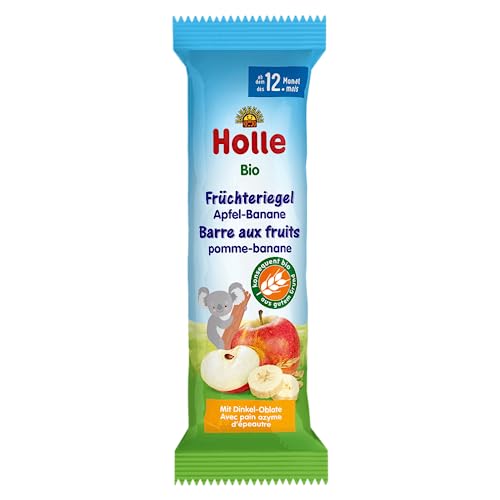 Holle Bio Früchteriegel Apfel-Banane 1er Pack (1 x 25 g) von Holle
