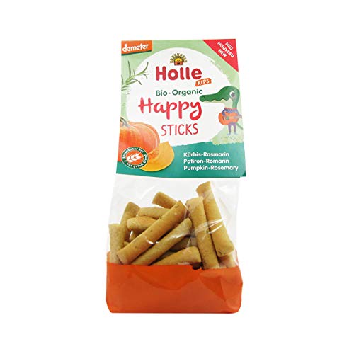 Holle Bio Happy Sticks Bio Kürbis Und Rosmarin 100g von Holle