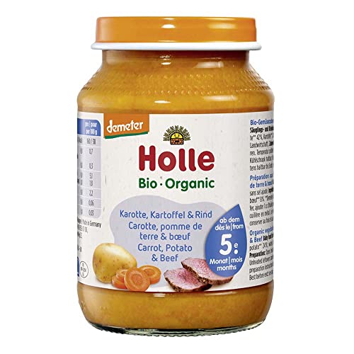 Holle Bio Karotten, Kartoffeln & Rind (2 x 190 gr) von Holle