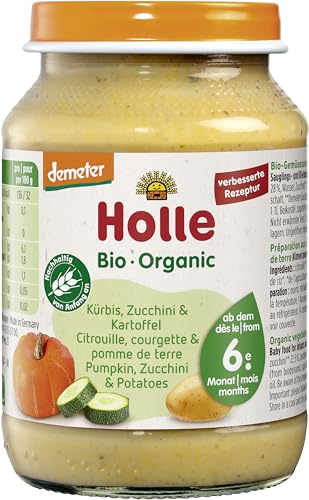 Holle Bio Kürbis, Zucchini & Kartoffel (2 x 190 gr) von Holle