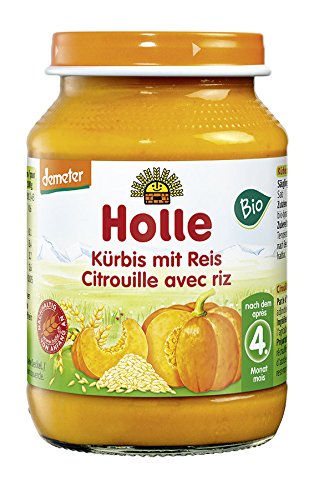 Holle Bio Kürbis mit Reis (2 x 190 gr) von Holle