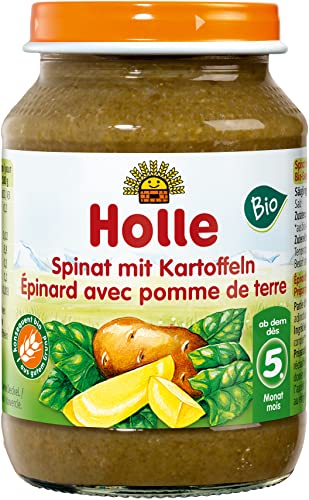 Holle Bio Spinat mit Kartoffeln (2 x 190 gr) von Holle