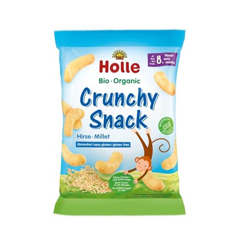 Holle Crunchy Snack Hirse 1er Pack (1 x 25 g) von Holle