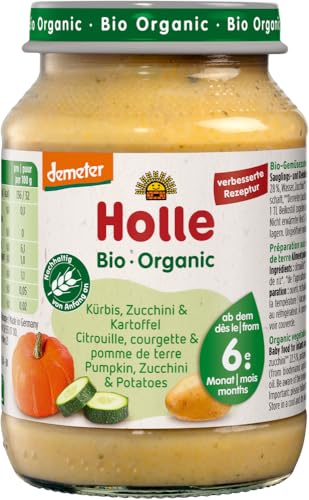 Kürbis, Zucchini & Kartoffel 2 x 190 gr Kürbis, Zucchini & Kartoffel 2 x 190 gr von Holle