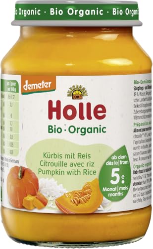 Kürbis mit Reis 12 x 190 gr Kürbis mit Reis 12 x 190 gr von Holle