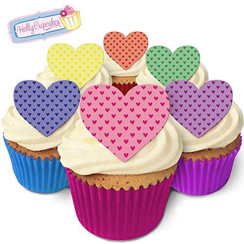 12 Herzkuchendekorationen im Mini-Herzkuchendekorationen - Design, plus 12 frei kleinerenherz! 12 Herzkuchendekorationen im Mini-Herzkuchendekorationen - Design, plus 12 frei kleinerenherz! von Holly Cupcakes