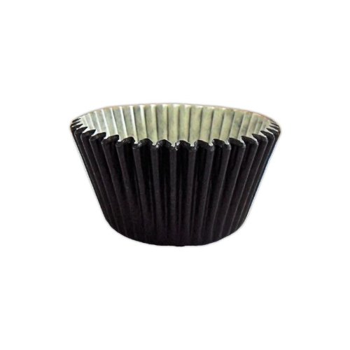 12 Muffinförmchen: Schwarz / 12 Muffin Cases: Black von Holly Cupcakes