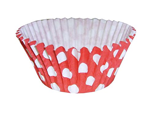 12 Pünktchen Design Muffinförmchen: Rot / 12 Polka Dot Muffin Cases: Red von Holly Cupcakes