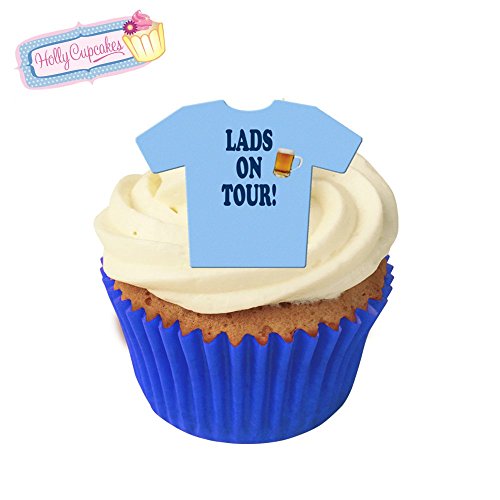 16 Wunderschöne essbare Kuchendekorationen: Lads On Tour! 16 Wunderschöne essbare Kuchendekorationen: Lads On Tour! von Holly Cupcakes