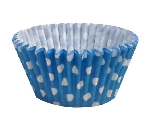 180 Pünktchen Design Muffinförmchen: Blau / 180 Polka Dot Muffin Cases: Blue von Holly Cupcakes