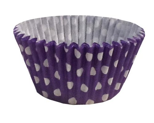 180 Pünktchen Design Muffinförmchen: Lila / 180 Polka Dot Muffin Cases: Purple von Holly Cupcakes