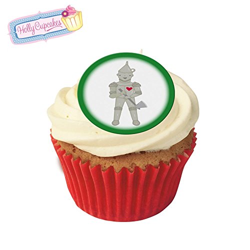 24 Wunderschöne essbare Kuchendekorationen: Der Zauberer von Oz Blechmann / Wizard of Oz Tin Man von Holly Cupcakes