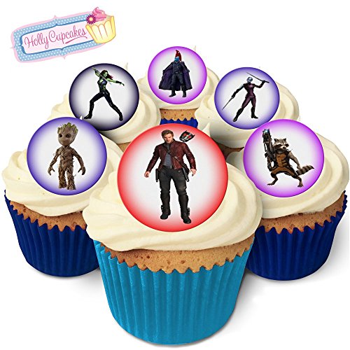 24 Wunderschöne essbare Kuchendekorationen: Guardians of the Galaxy von Holly Cupcakes