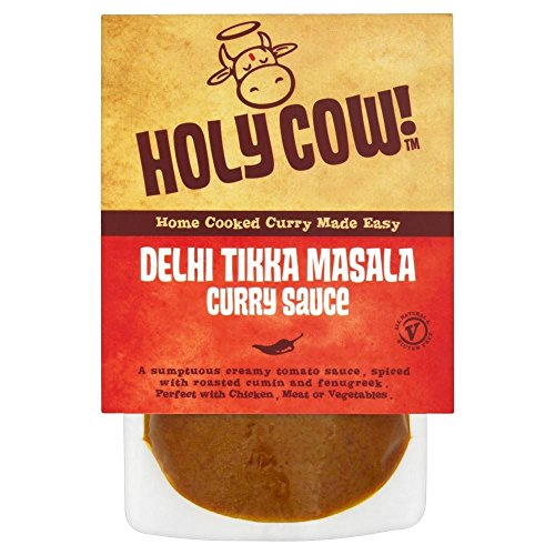 Heilige Kuh Delhi Tikka Masala -Curry-Sauce (250 G) von Holy Cow!
