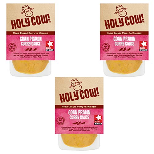Holy Cow! Currysoßen, Currysoße aus Goa 250g (Los von 3) von Holy Cow!