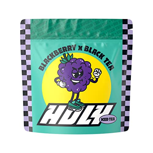 HOLY Iced Tea® Blackberry x Black Tea | 35 Portionen mit Antioxidantien & Ballaststoffen | Zuckerfreier Eistee & Immunbooster | Vegan mit 100% natürlichen Fruchtaromen von Holy Energy