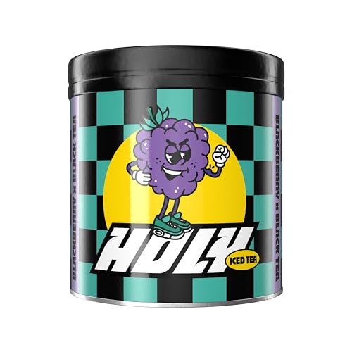 HOLY Iced Tea® Blackberry x Black Tea | 50 Portionen mit Antioxidantien & Superfoods | Zuckerfreier Eistee mit Relax Formel | Vegan mit 100% natürlichen Fruchtaromen von Holy Energy
