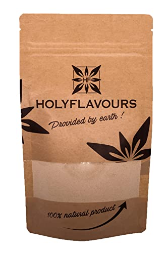 Holyflavours | Flohsamenschalen Pulver | Bio-zertifiziert | 100 Gramm | Natürliches Superfood von Holyflavours provided by earth