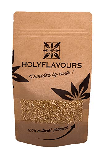 Holyflavours | Quinoa Weiß Ganz | Bio-zertifiziert | 100 Gramm | Natürliches Superfood von Holyflavours provided by earth