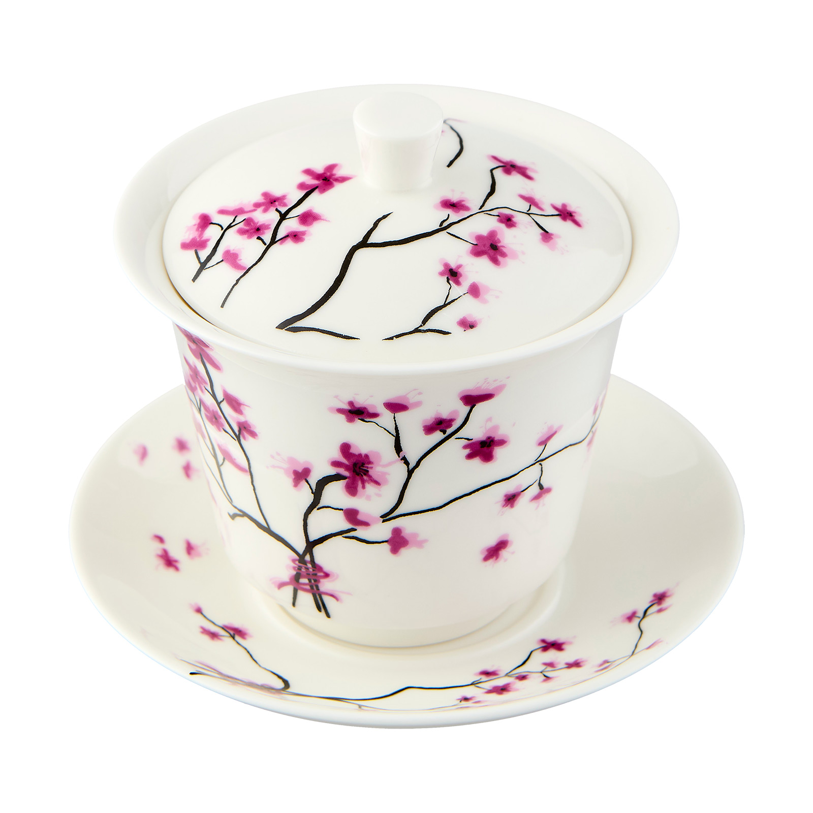Gaiwan Teetasse Kirschblüte rosa Gaiwan Teetasse Kirschblüte rosa von Holzapfel GmbH & Cie. KG