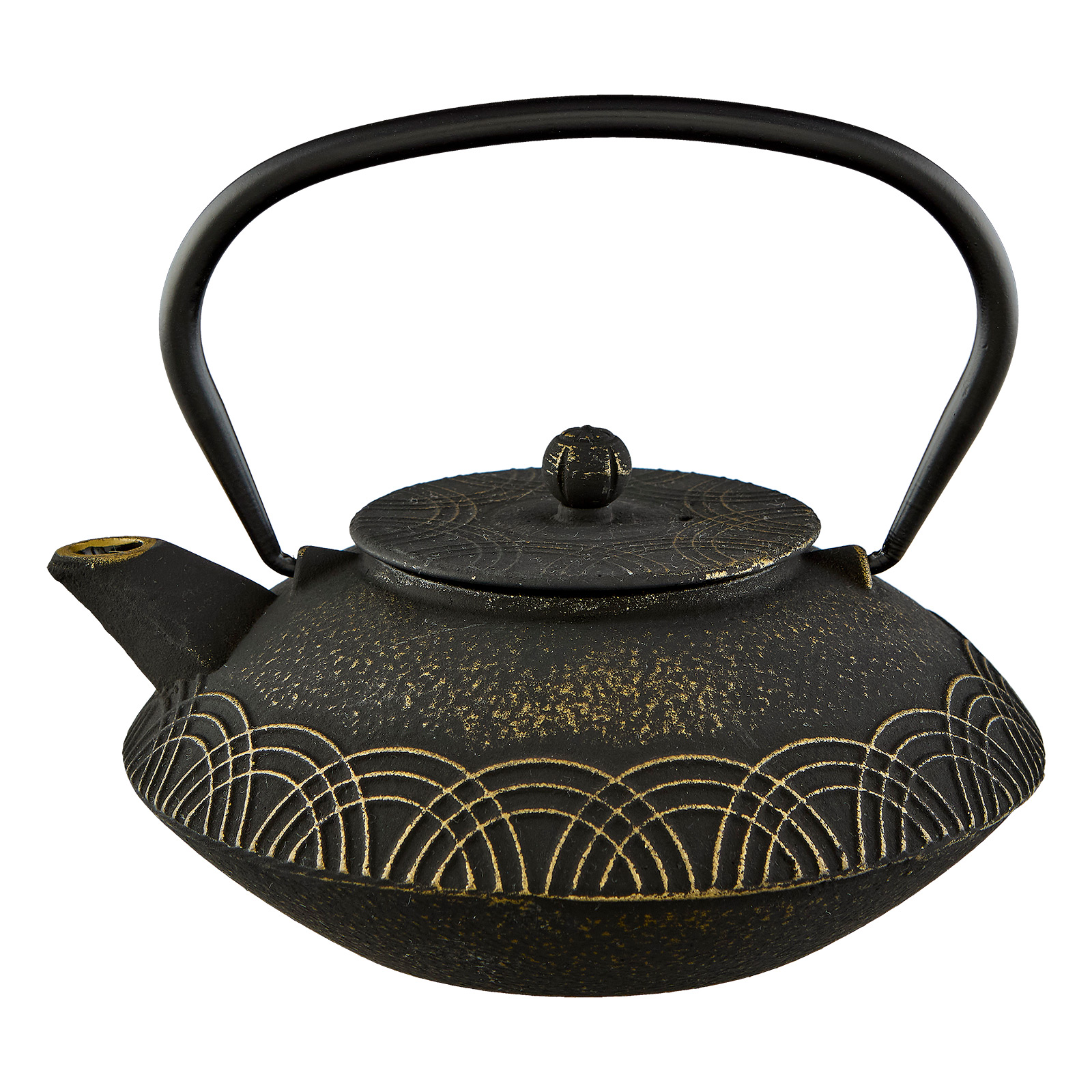 Teekanne Gusseisen Anhao schwarz gold 0,85 l Teekanne Gusseisen Anhao schwarz gold 0,85 l von Holzapfel GmbH & Cie. KG