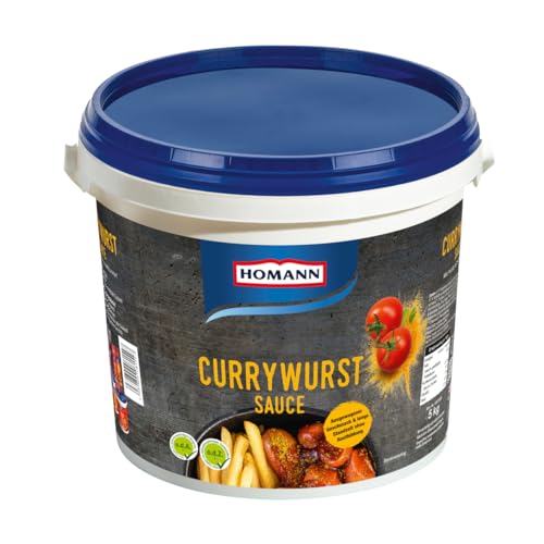 Homann Currywurstsauce mit süßlich und scharfer Würze Eimer 5kg Homann Currywurstsauce mit süßlich und scharfer Würze Eimer 5kg von Homann