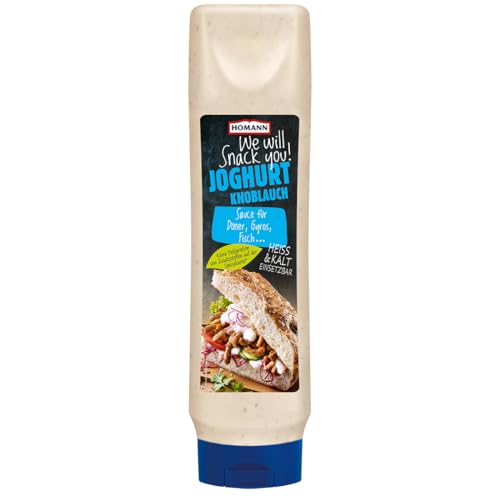 Homann - Snack Sauce Joghurt Knoblauch - 875 ml von Homann