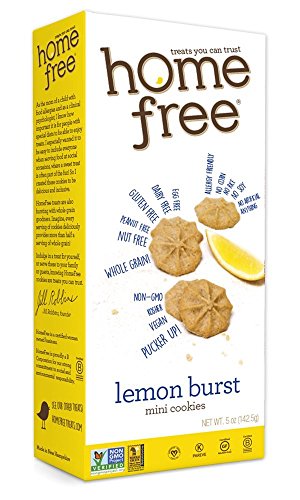 HomeFree Glutenfreie Kekse, Kekse, Zitronenplatz, 144 g, 6 Stück HomeFree Glutenfreie Kekse, Kekse, Zitronenplatz, 144 g, 6 Stück von HomeFree