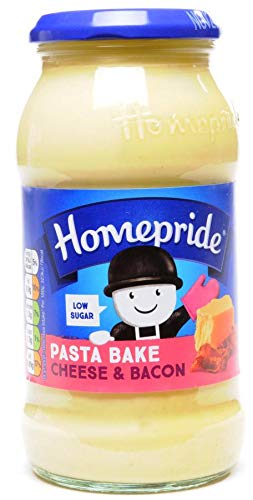 Home Pride Pasta Bakes (Pasta Bake Käse und Speck, 2 x 485g) von Homepride