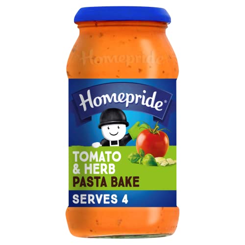 Homepride, Cremige Tomaten- und Kräuter-Nudelbacken, 485 g Glas von Homepride