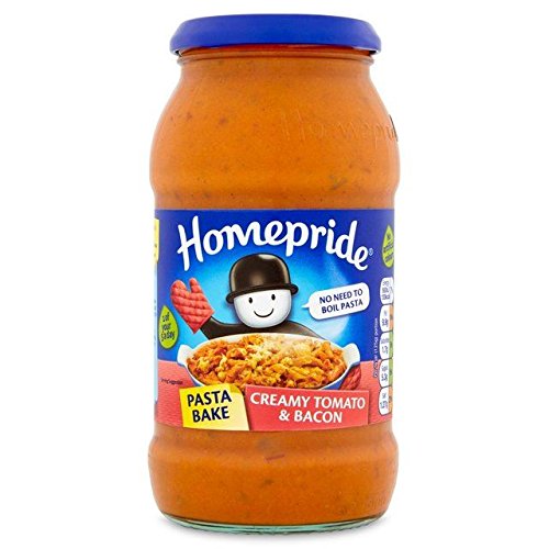 Homepride Creamy Tomato & Bacon Pasta Bake 500g von Homepride