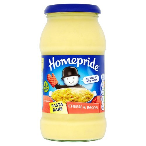 Homepride Käse & Speck Pasta Bake Sauce 500g von Homepride