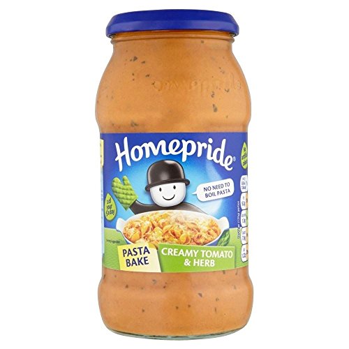 Homepride Pasta Bake Creamy Tomato & Herb 500g - Cremige Tomatensoße mit Kräutern Homepride Pasta Bake Creamy Tomato & Herb 500g - Cremige Tomatensoße mit Kräutern von Homepride