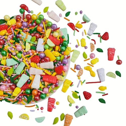 Essbare Kuchen Dekoration 95g Fruchtmischung Dekoration Streusel Dessert Kuchen Cupcake Topper Cookie-Dekorationen Cake Topper Festival Party Kuchen Dekoration streuen Essbare Kuchen Dekoration 95g Fruchtmischung Dekoration Streusel Dessert Kuchen Cupcake Topper Cookie-Dekorationen Cake Topper Festival Party Kuchen Dekoration streuen von Homipooty