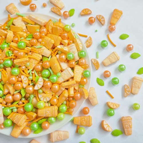 Essbare Kuchen Dekoration 95g Orange Dekoration Streusel Dessert Kuchen Cupcake Topper Cookie-Dekorationen Cake Topper Festival Party Kuchen Dekoration streuen Essbare Kuchen Dekoration 95g Orange Dekoration Streusel Dessert Kuchen Cupcake Topper Cookie-Dekorationen Cake Topper Festival Party Kuchen Dekoration streuen von Homipooty